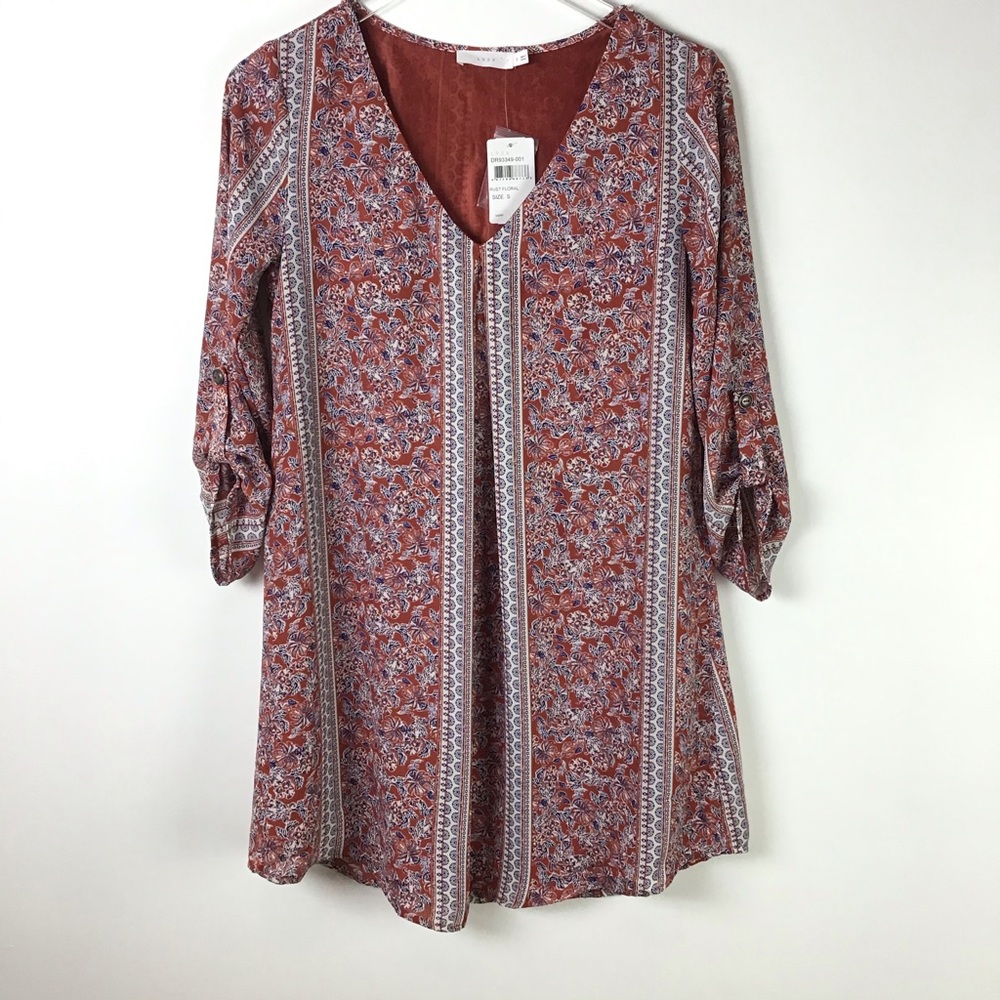 NWT Lush Karley Mini Shift Dress